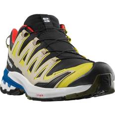 Salomon XA Pro 3D V9 Goretex Trail Running Shoes - Gelb/Schwarz/Gelb/Beige/Rot