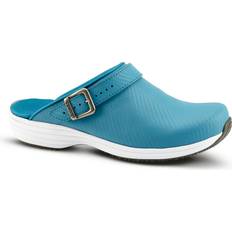 Sanita Offener Clog - Wave/Carbon Open Aqua