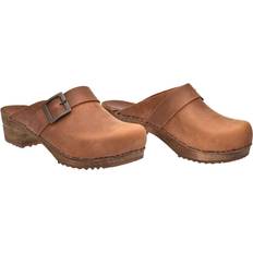 Sanita Sloffen en Sandalen Sanita Wood-Urban Open Clog - Braun