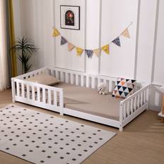 Säng 90 ecoMI Kinderbett Mit Rausfallschutz 90 x 200 cm