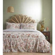 Charlotte Thomas Double Bed Set Natural Duvet Cover Multicolour, Natural, Grey