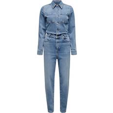 Only Vrouw Jumpsuits & Overalls Only Onlbelieve Jumpsuit - Blue Denim