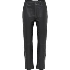 Selected Femme Trousers Selected Femme Marie Bukser - Sort/Hvid