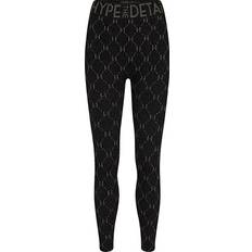 Guld Tights Hype The Detail Lurex Leggings - Guld