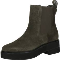 44 ½ - Grøn Chelsea boots Lauren Ralph Lauren Adrianna Suede Bootie - Khaki Green