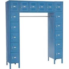 Blue Storage Cabinets Paramount 16 Person Locker Blue Storage Cabinet