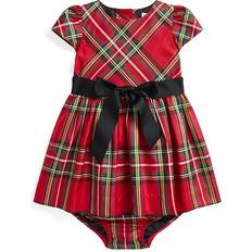 Dresses Plaid Twill Dress Bloomer - Red