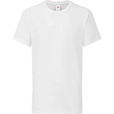 One Size Children's Clothing Fruit of the Loom Iconic 195 Premium T-Shirt - White