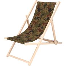 Multicolore Lettini solari SPRINGOS Folding Lounger 90 x 53 x 68 cm