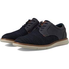 EVA Oxford Nunn Bush Chase Knit Plain Toe Oxford Shoes - Navy