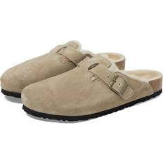 Birkenstock Unisex Clogs Birkenstock Boston Shearling Clog - Taupe