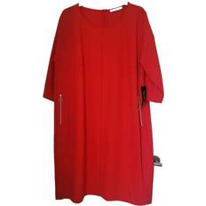 Betty Barclay Clothing Betty Barclay 3/4 Sleeve Knee Length Dress - Red