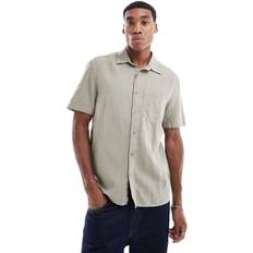 River Island Linen Shirts River Island Linen Shirt - Sage Green