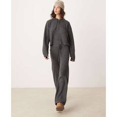 Clothing JdY Knitted Trouser Co-Ord - Charcoal/Grey