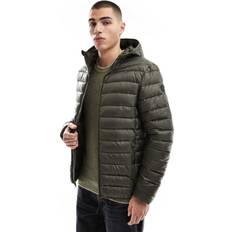 Threadbare Puffer Jacket - Green