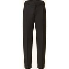 Reiss Men's Brighton Relaxed Fit Pleated Pants - Black