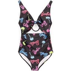 Beige - Women Swimsuits Barbie 1 Piece Swimming Costume - Multi