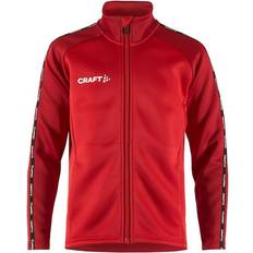 Rød Tracksuits Børnetøj Craft Children's Full Zipped Tracksuit Jacket Squad 2.0 - Rouge