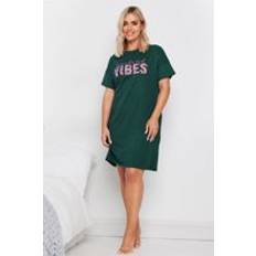 Green - Women Sleepwear Yours Sleep Tee Nightdress - Green