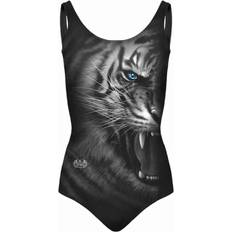 Jersey Swimwear Tiger Wrap One Piece Swimsuit