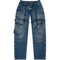 Off-White Cargo Jeans - Blue