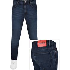 Red Jeans HUGO Slim Fit Dark Wash Jeans - Blue