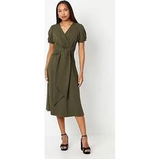 Debenhams Khaki Midi Dress - Women's