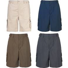 Trousers & Shorts Trespass Cargo Shorts Summer Active - Black/Grey/Khaki Gally