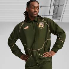 Puma Men Outerwear Puma Manchester City Track Jacket - Khaki