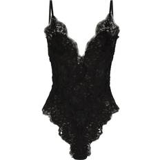 Dolce & Gabbana Women Bodysuits Dolce & Gabbana Lace Bodysuit Black