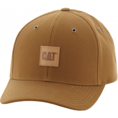 Bronze Caps Cat Leather Patch Cap - Bronze