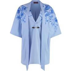 Gucci Midi Dresses Gucci Poplin Mini Dress for Women - Light Blue