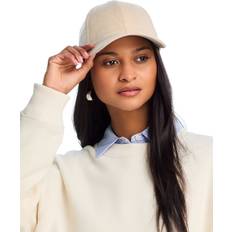 Cashmere Caps Vince Cashmere Baseball Hat - White