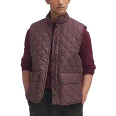 Red Vests Barbour Lowerdale Quilted Vest - Winter Blackberry