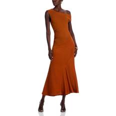Copper Clothing Derek Lam 10 Crosby Madeline Mixed Media Dress