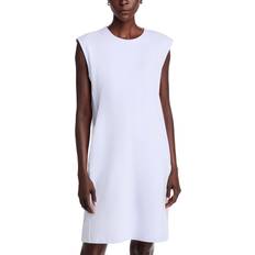 Eileen Fisher Sleeveless Round Neck Dress - White