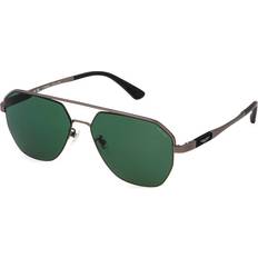 Police Adult Sunglasses Police Man SPLP30 Ranger 1 627 Sunglasses - Metal Grey Green