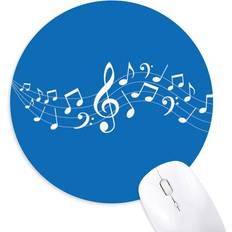 Mouse Pads DIYthinker Energetic 5-Le Staff Blue Mousepad