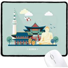Mouse Pads DIYthinker Seoul Korea Mousepad Rubber Gang Pad