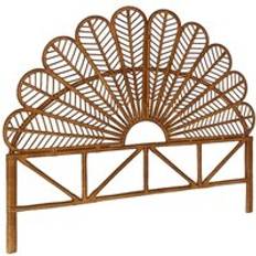 Beds & Mattresses Sweeek Dark Rattan 140 x 6 x 115 cm Headboard