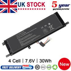 Computer Spare Parts ASUS Asus D553M 7.6V 30Wh Battery B21N1329