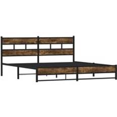 vidaXL Metal Bed Frame without Mattress 180x200 cm Super King