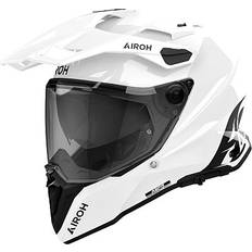 Airoh Motorcykelhjälmar Airoh Commander 2 Color Adventurehjälm - White Gloss Herr
