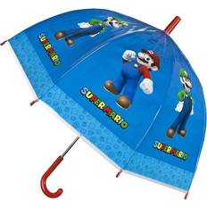 Umbrellas Super Mario and Luigi Blue Dome Umbrella Blue/Red