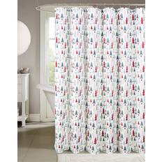 Holiday Shower Curtain Bathroom