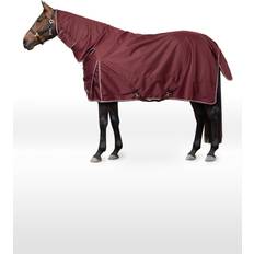 Røde Hestedekk Horze Glasgow Lightweight Full Neck Turnout Rug - 0g