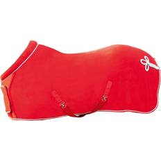 HKM Fleece Rug with Collar - Red