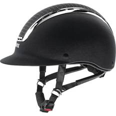 Uvex Suxxeed Delight Riding Hat - Black/Silver