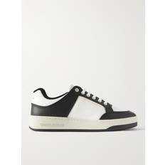 Saint Laurent Men Sneakers Saint Laurent SL/61 Perforated Leather Sneakers - White