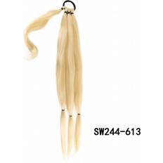 Long Braided Ponytail Extension With Hair Tie
